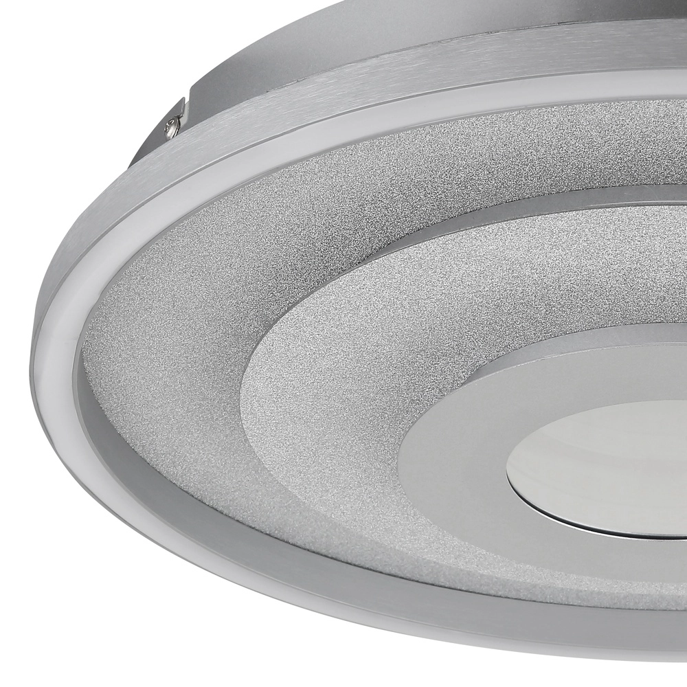 Design-Deckenlampe Miles Silbergrau Globo 9007371586721