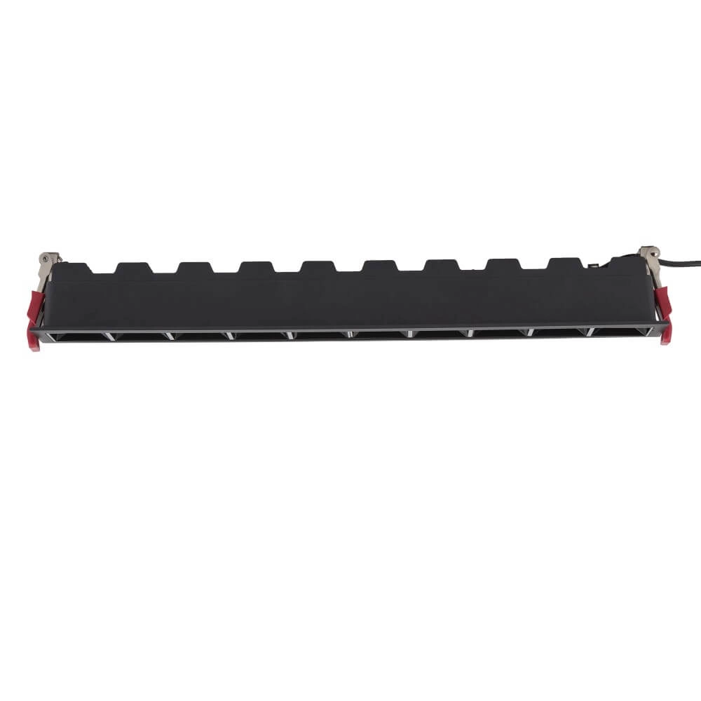 Schwarzer Einbaustrahler Midi Led 10x1 LEDs - 3000K Lyora 5903139100632