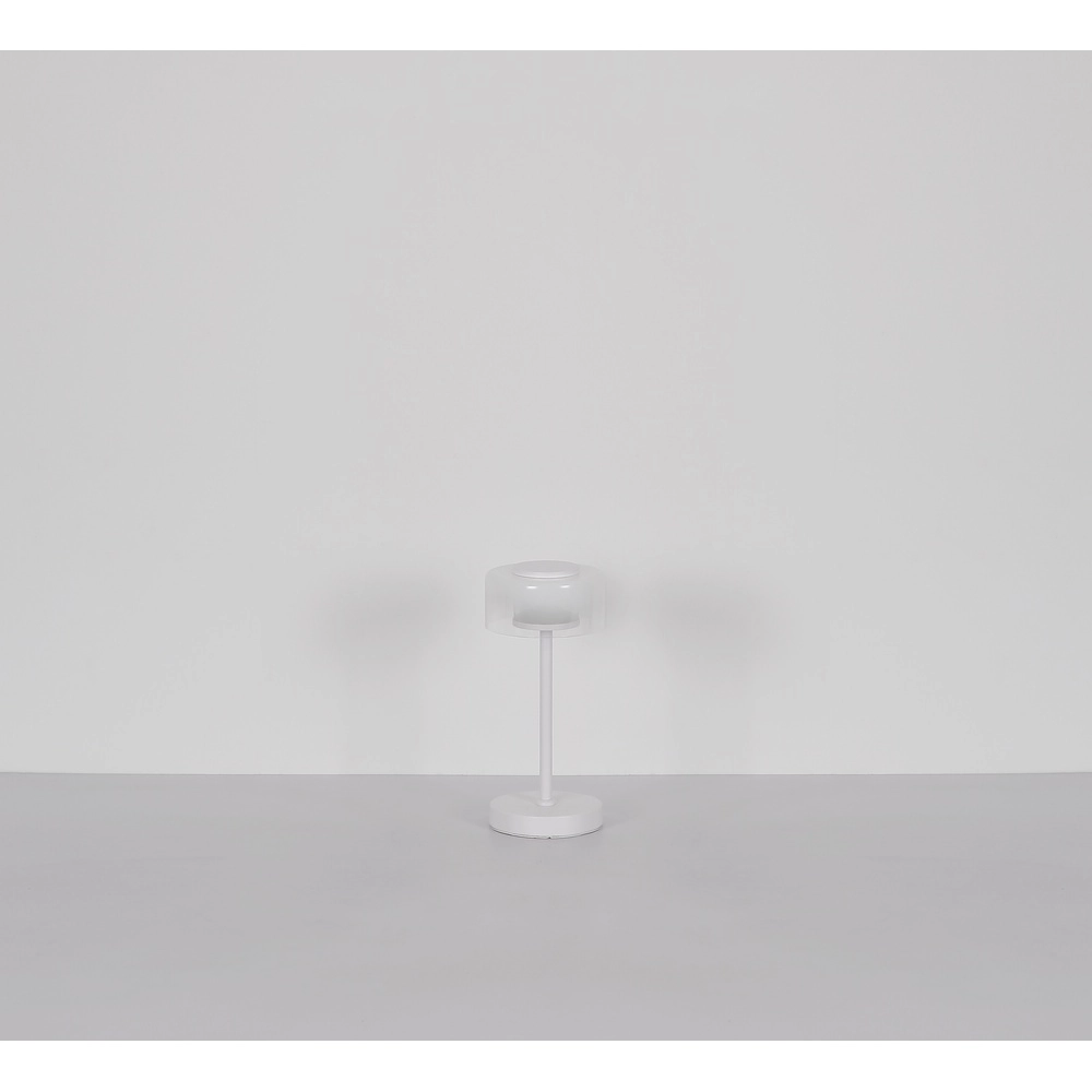 Design-Tischlampe Belinda Weiß Globo 9007371531301