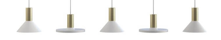 Esstischlampe mit 5 Leuchten Hermanos Lyora 5903139803397
