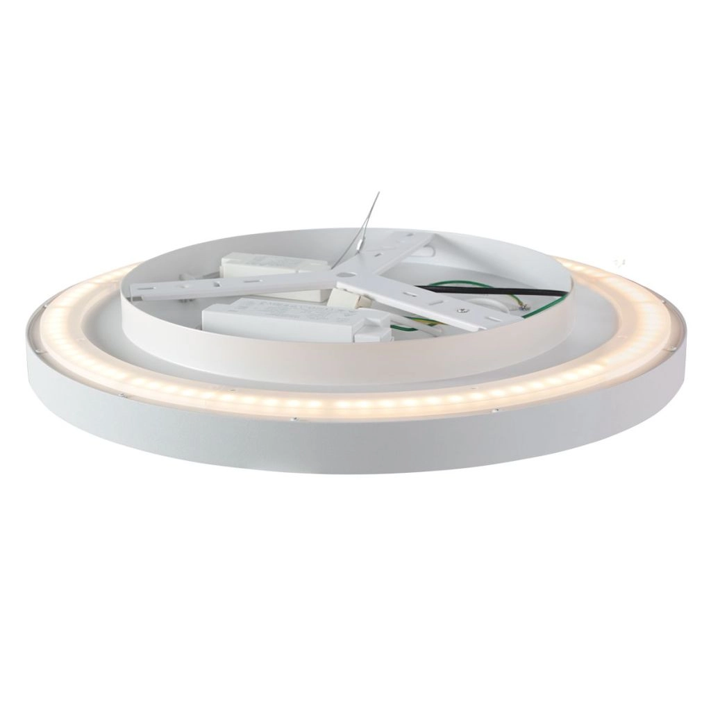 Moderne Deckenbeleuchtung Flady weiße Ø30cm Steinhauer 8712746181005