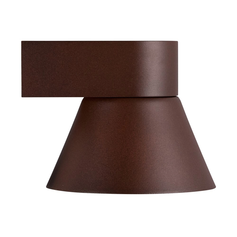 Rostbraune Außenlampe Kyklop Cone Nordlux 5704924015533