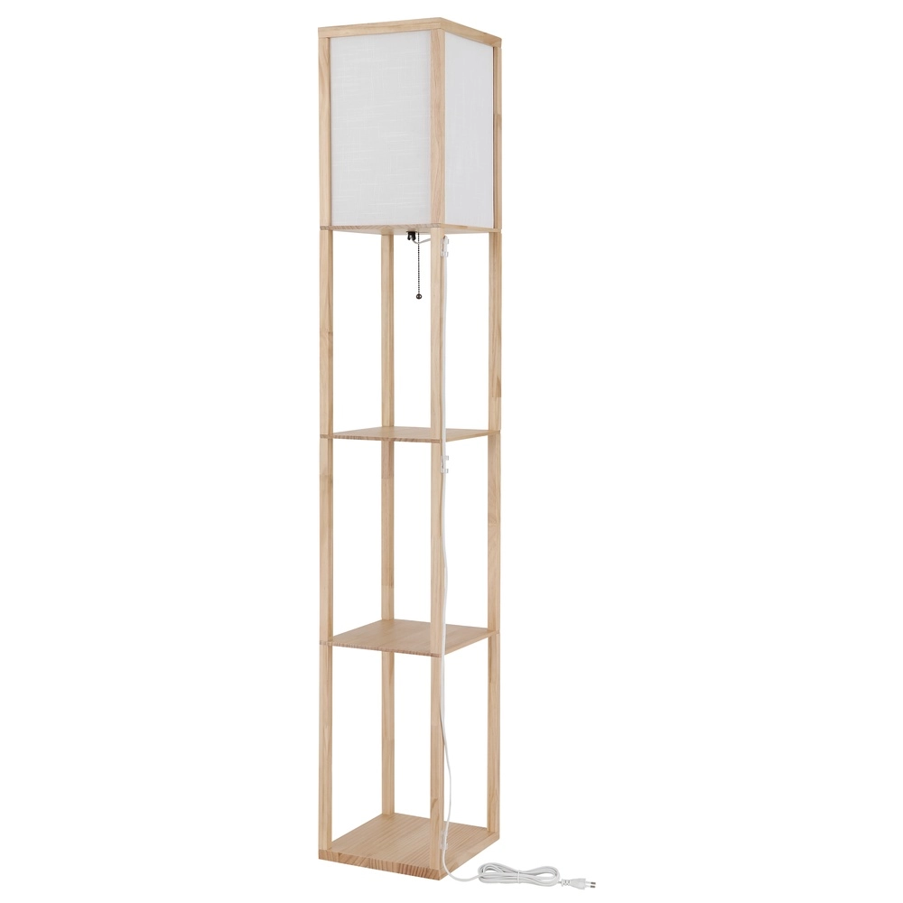 Stehlampe Tabitha Holz Globo 9007371572410