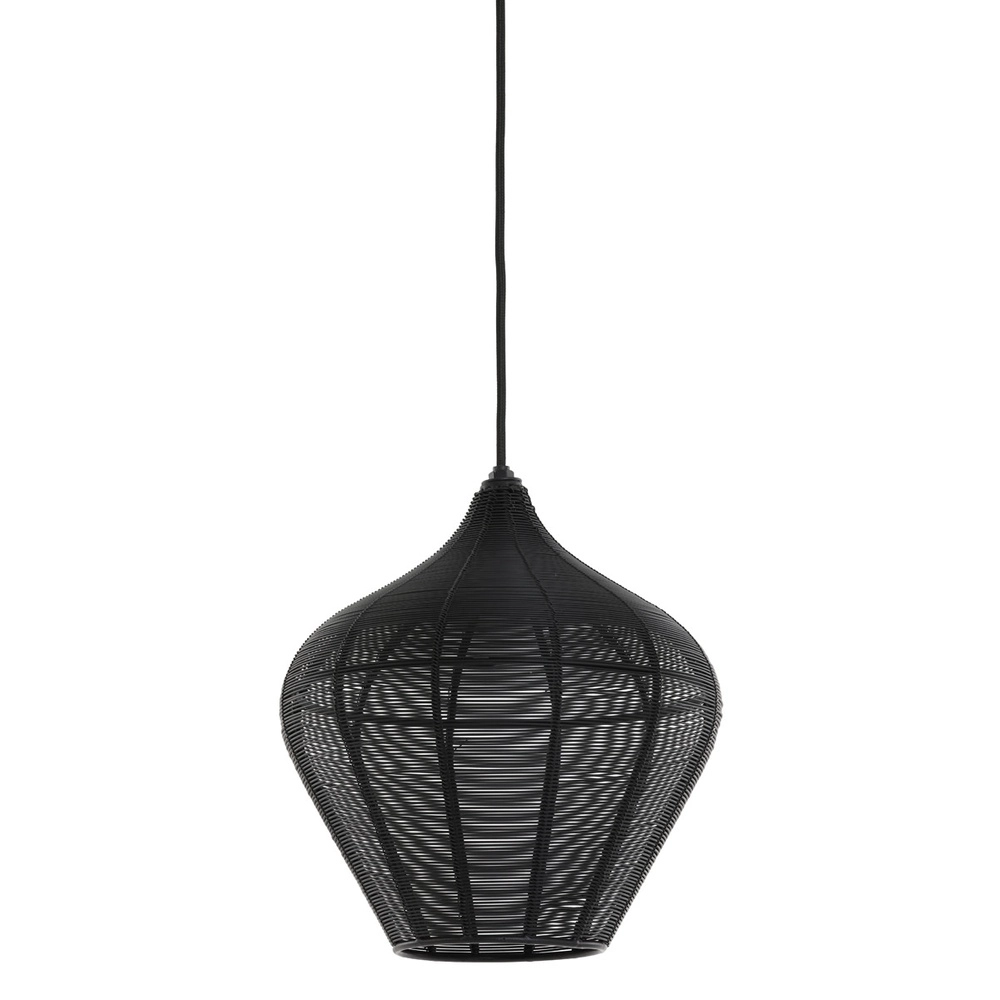 Pendellampe Alvaro schwarze Ø 27 cm Light & Living 8717807602574