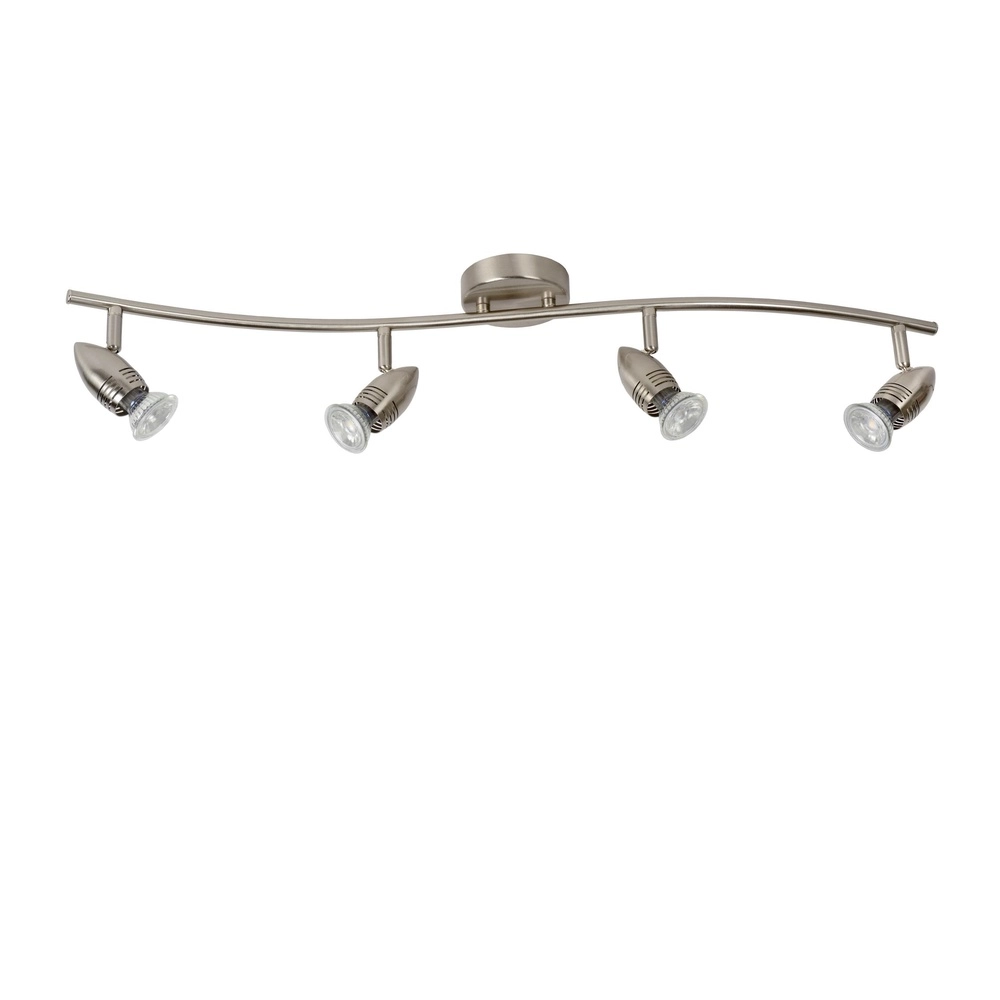 Deckenscheinwerfer Caro-Led 4-Licht mattes Chrom