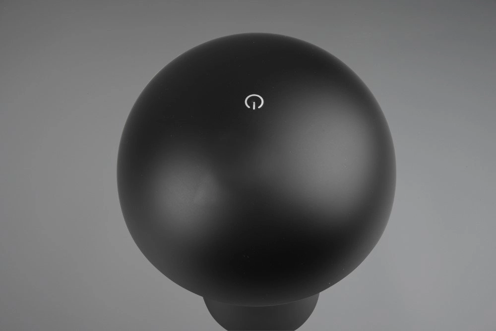 Gartentischlampe Lennon wiederaufladbar schwarz Trio 4017807496338