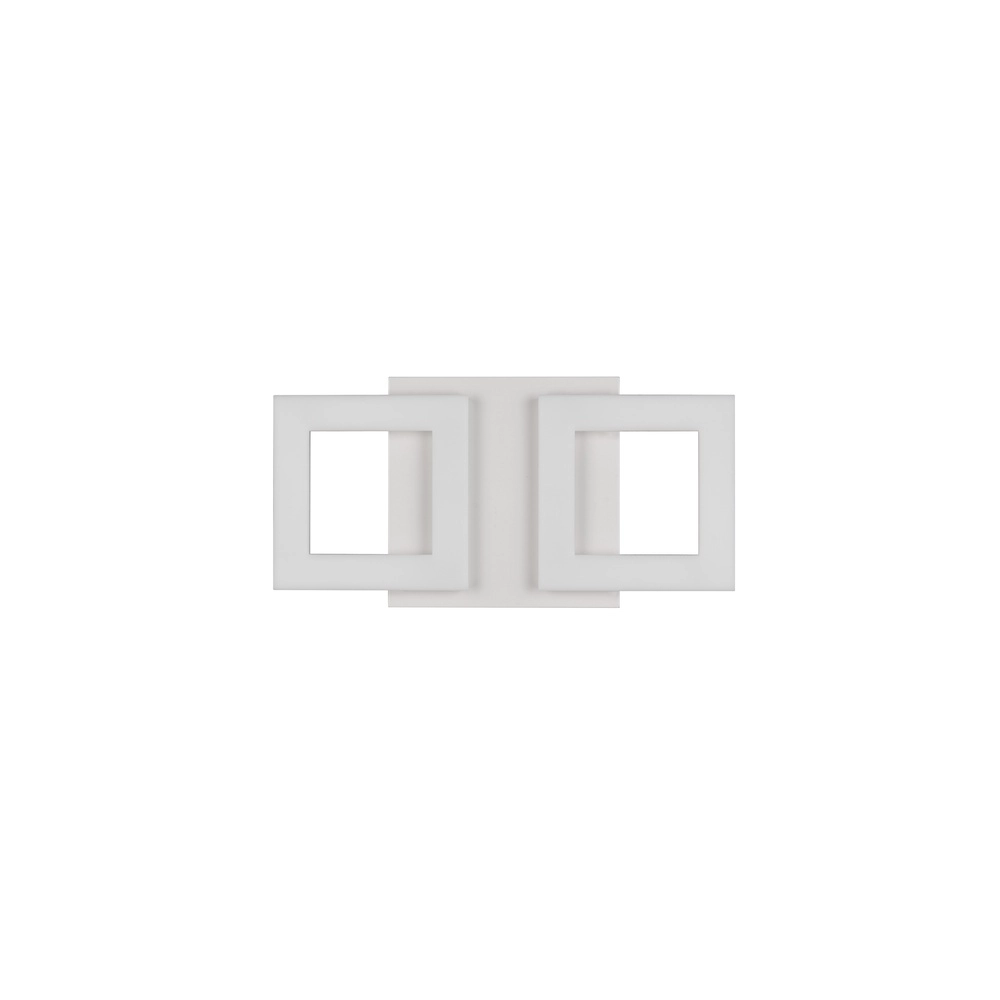 Design-Deckenlampe Cemi Quadratweiß Trio 4017807704303