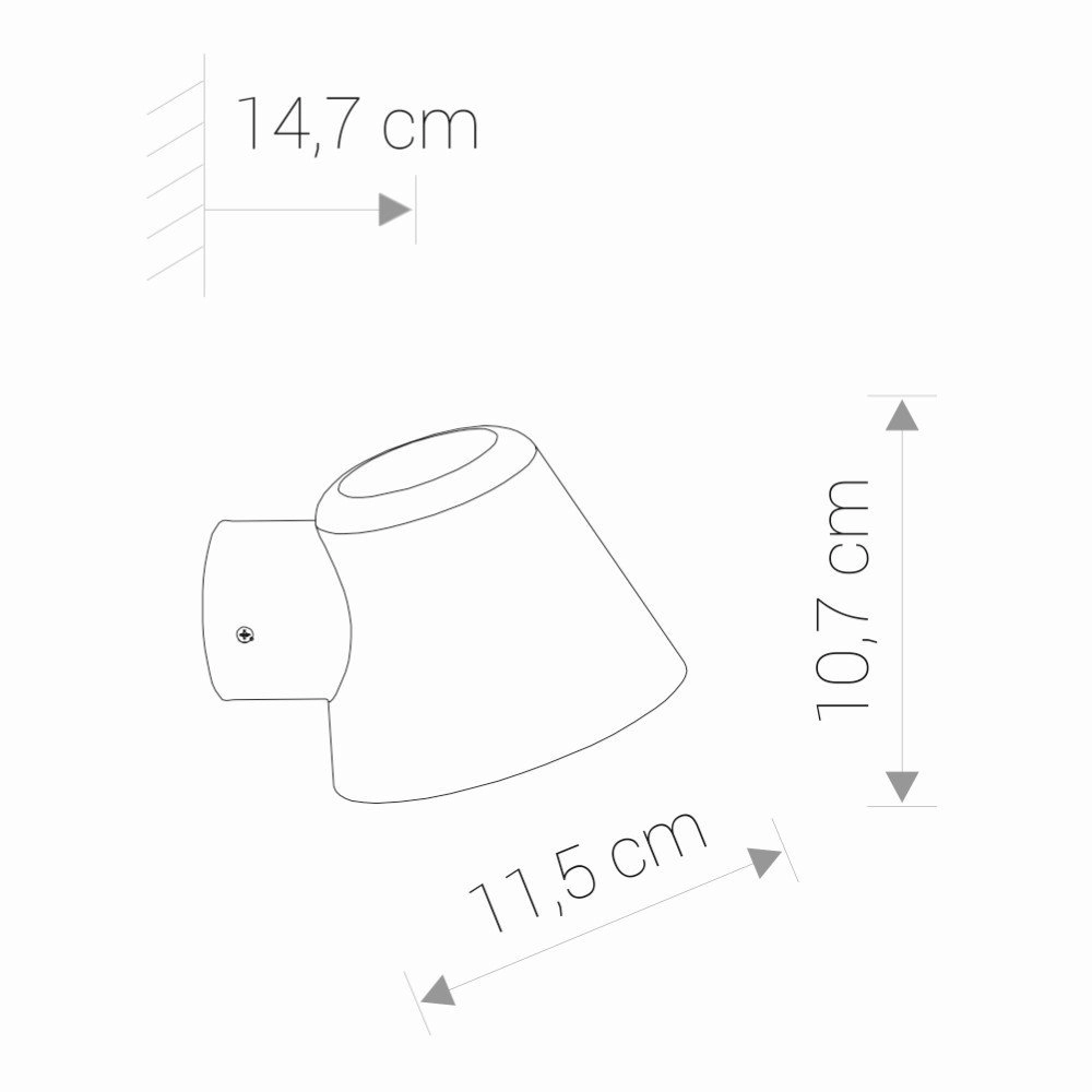 Wandleuchte Downlight Soul Lyora 5903139955591