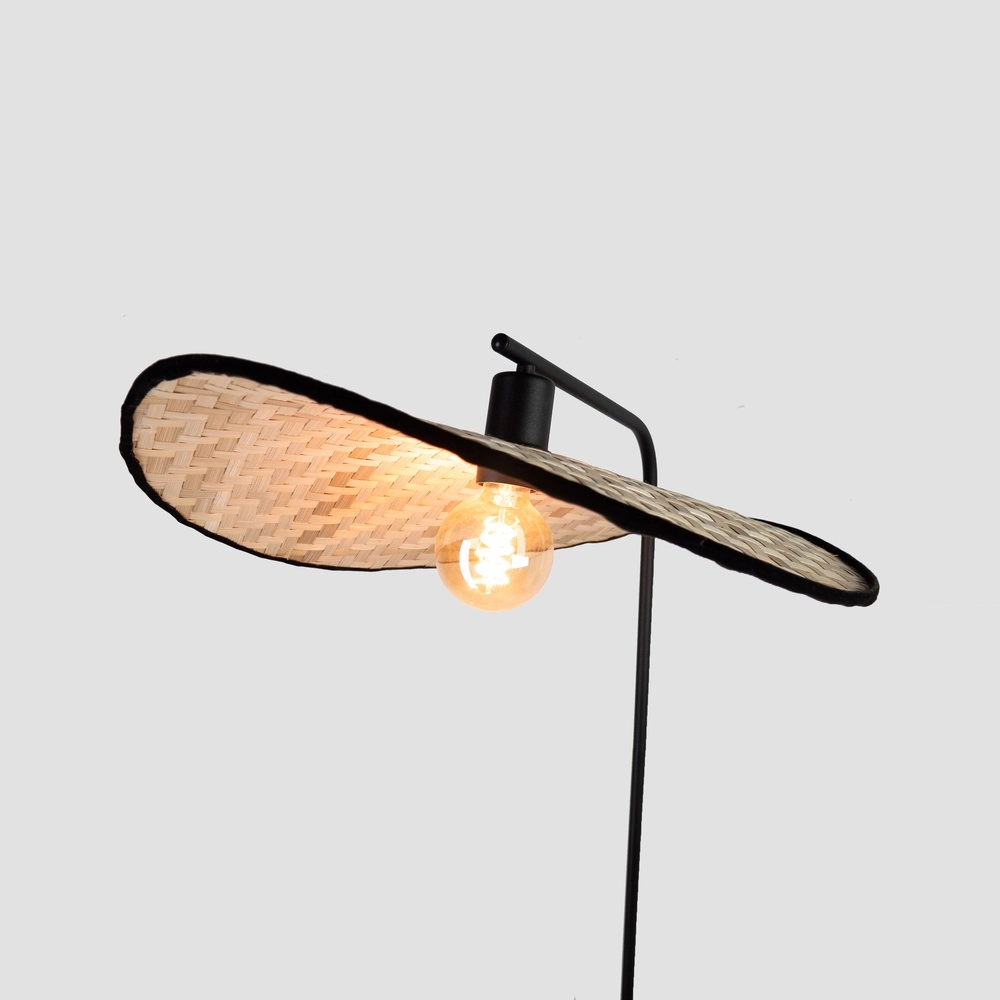 Rattan-Stehlampe Marywell 160 cm Eglo 9002759440473