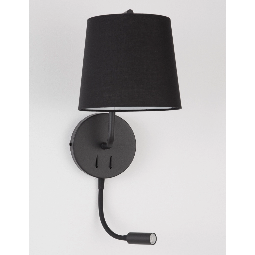 Nachttischlampe Sage schwarz Lyora 5212017424051