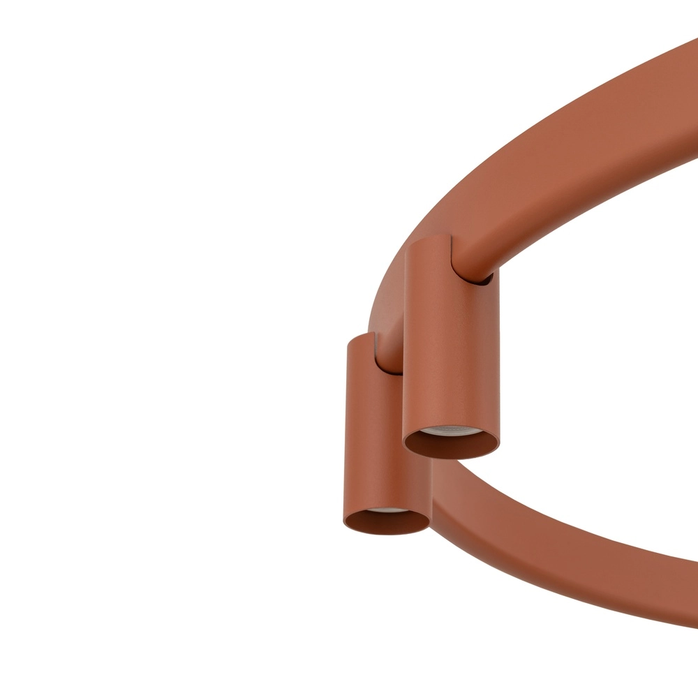 Design-Pendellampe Fourty Terrakotta Ø 80 cm Lyora 5903139124188