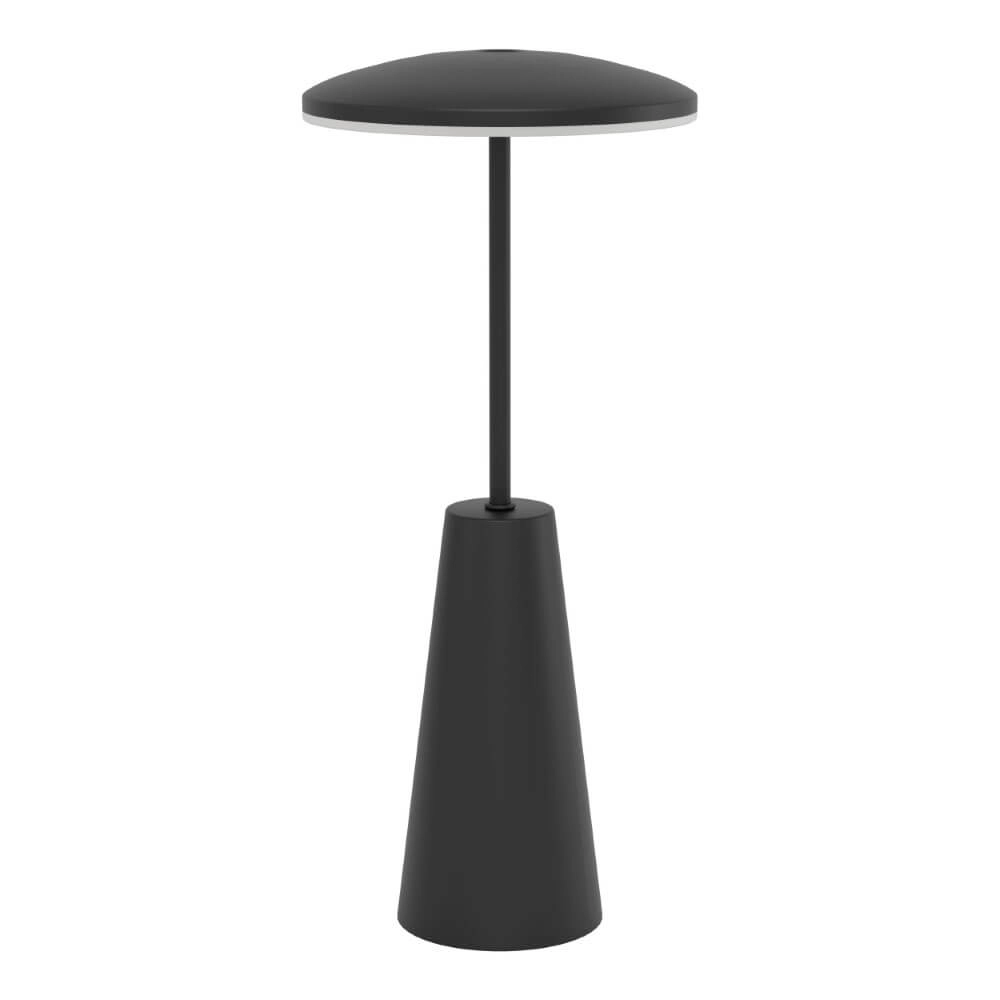 Schwarze Tischlampe Piccola Ø 13cm