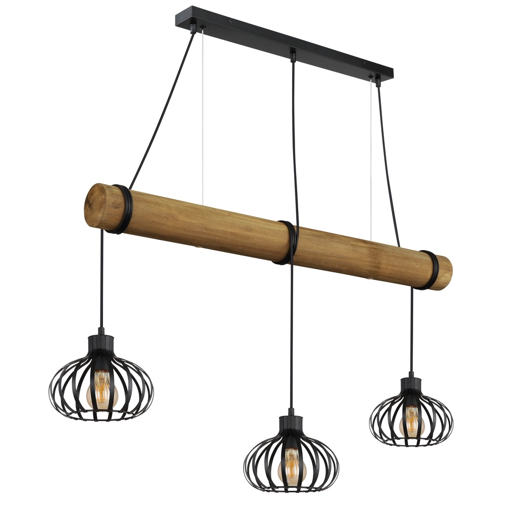 3-Licht Pendellampe Caldwell Esstisch Globo 9007371589586