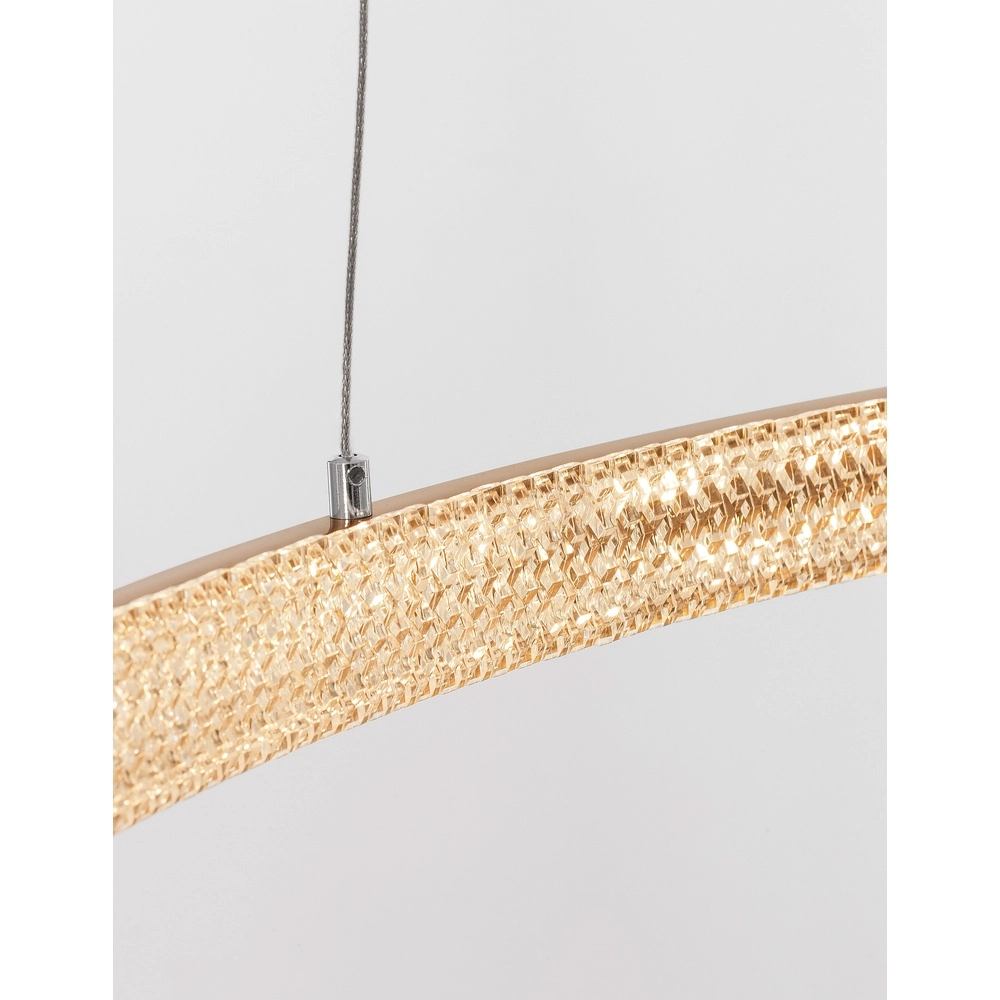 Pendelleuchte Preston gold Ø 60cm Lyora 5212017424075