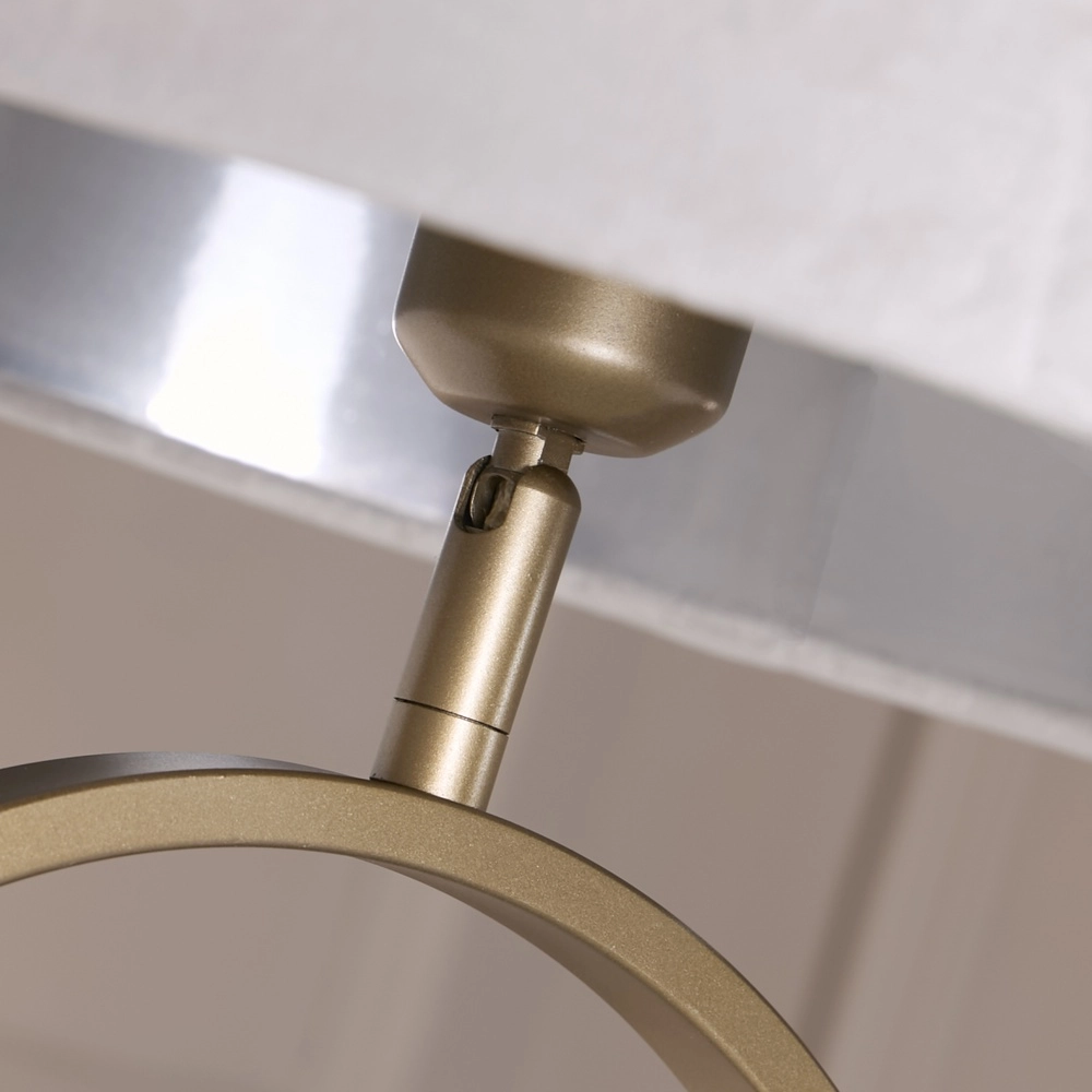 Stehlampe Modish Bronze mit grauer Kappe Searchlight 5053423307640