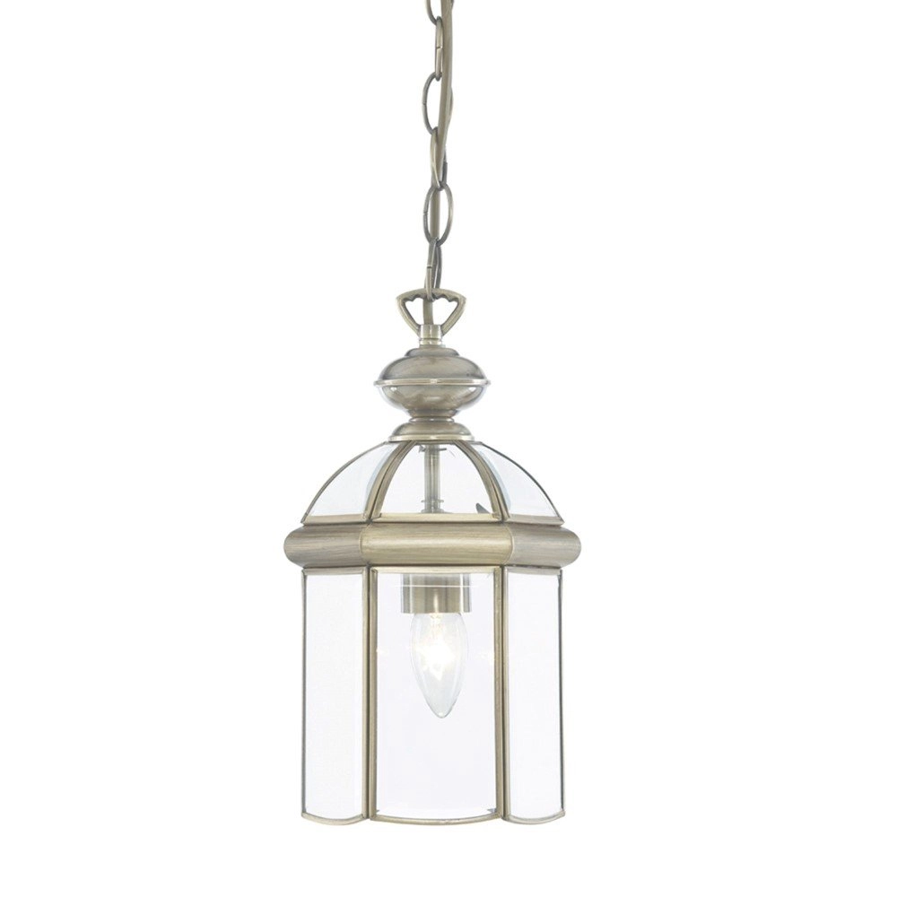 Klassische Sockelleuchte Lanterns 18 cm antike Bronze