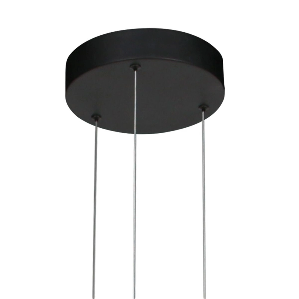 Pendelleuchte Golden Veil schwarz Ø 60cm Steinhauer 8712746180305