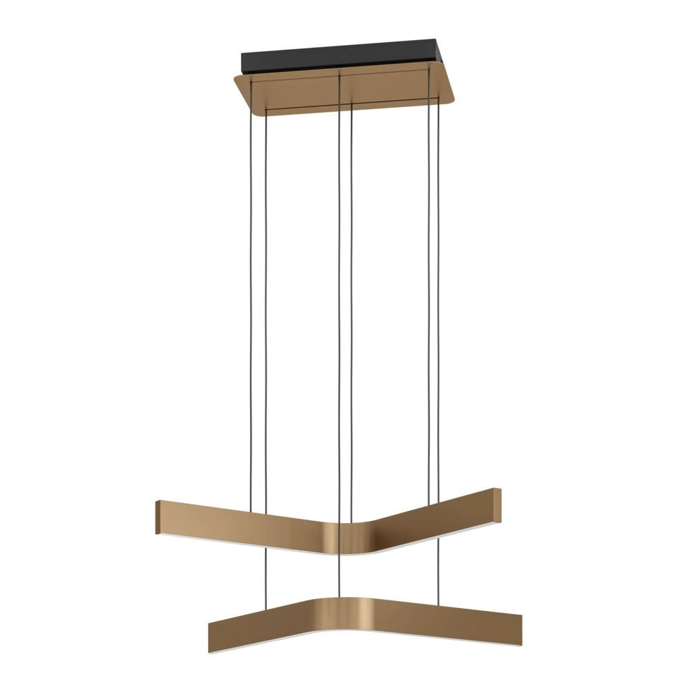 Design-Pendelleuchte Folcino-Z Kupfer Bronze Eglo 9008606360284