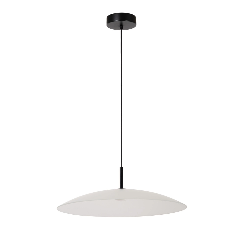 Elegante Pendellampe Menga Ø 60 cm weißes Glas Premium by Lucide 5411212251152