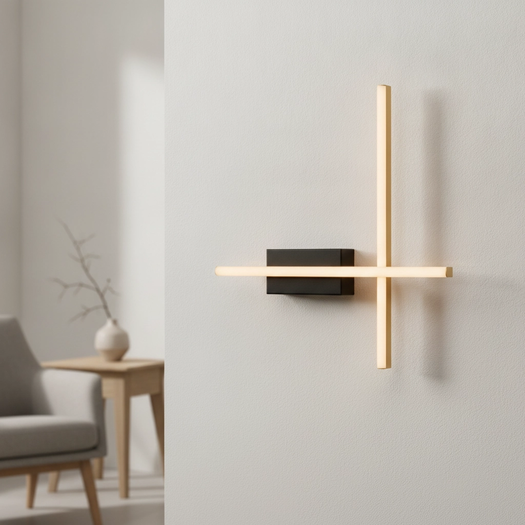 Wandleuchte Quam Gold