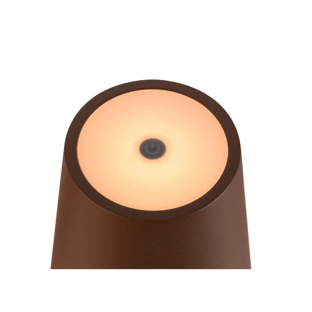 Tischlampe für den Außenbereich Vinolina Two Rost - wiederaufladbar SLV 4024163288309
