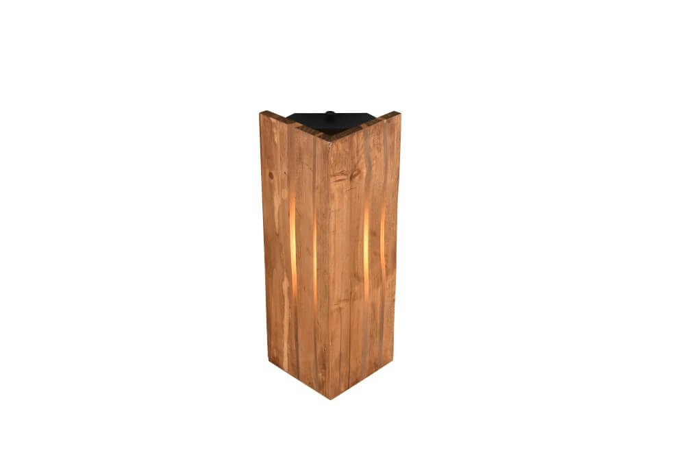 Wandleuchte aus Holz Karuni Trio 4017807616514