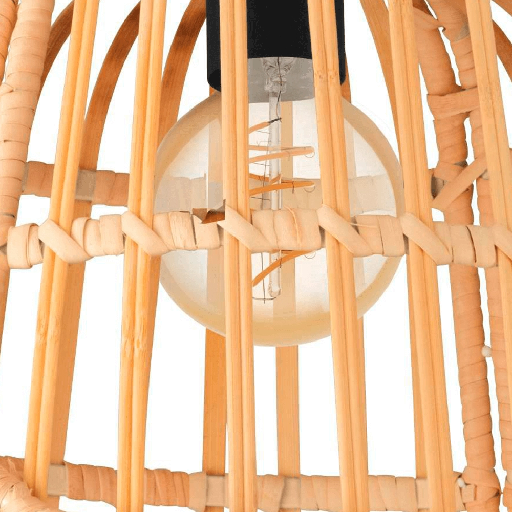 Deckenleuchte aus Rattan Glyneath Ø 37,5cm Eglo 9002759438722