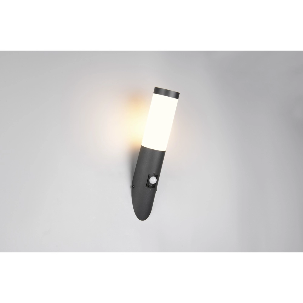 Wandleuchte Trioto Schwarz mit Sensor Trio 4017807648218