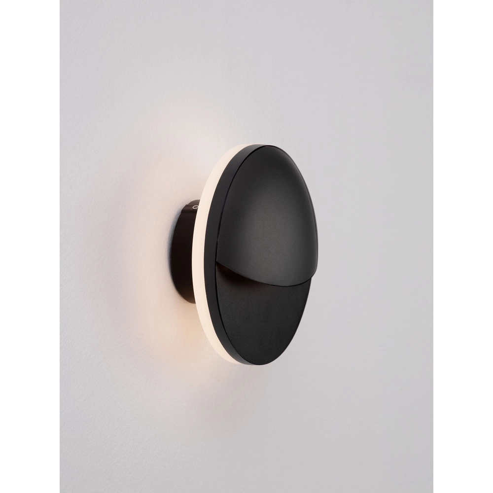 Schlanke Wandleuchte Pan anthrazit Lyora 5212017470447