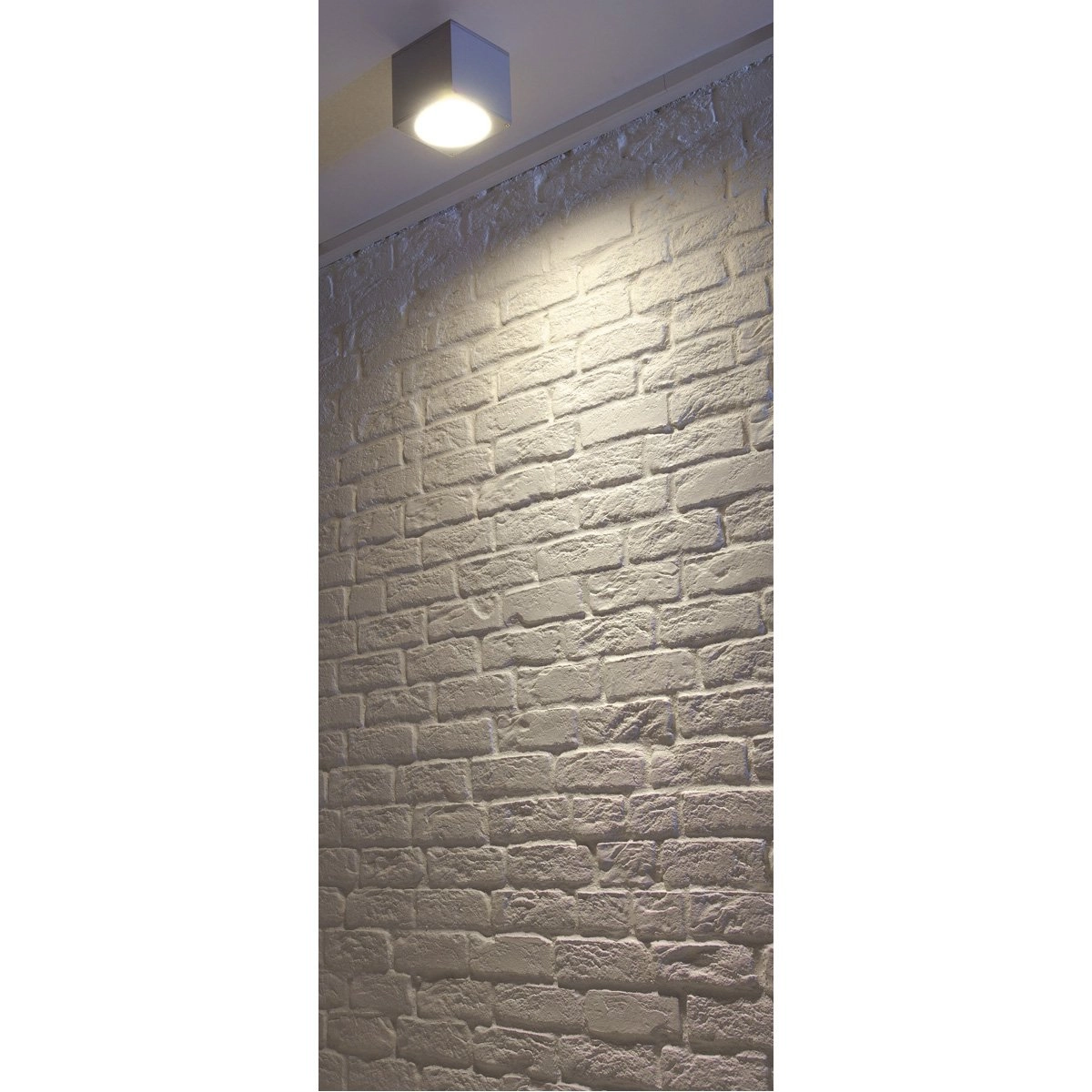 Veranda Strahler Big Theo Ceiling Out GU10 15cm silbergrau SLV 4024163112567