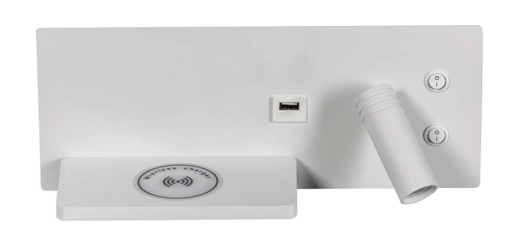Schlafzimmerlampe Nighty Right USB