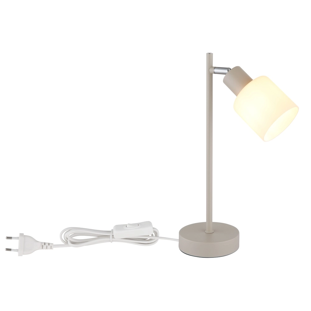 Tischlampe Trent sandbraun Globo 9007371569977