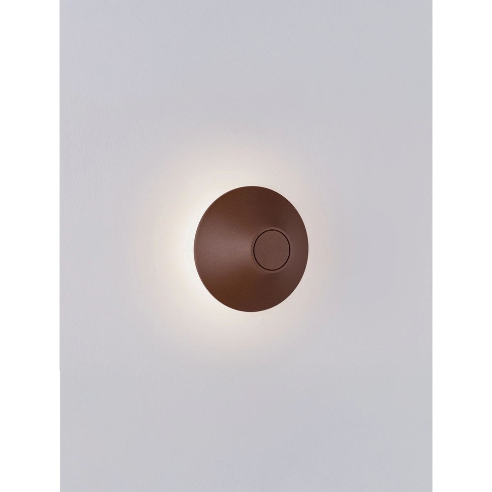 Design-Wandleuchte Alux Rostbraun Lyora 5212017478603