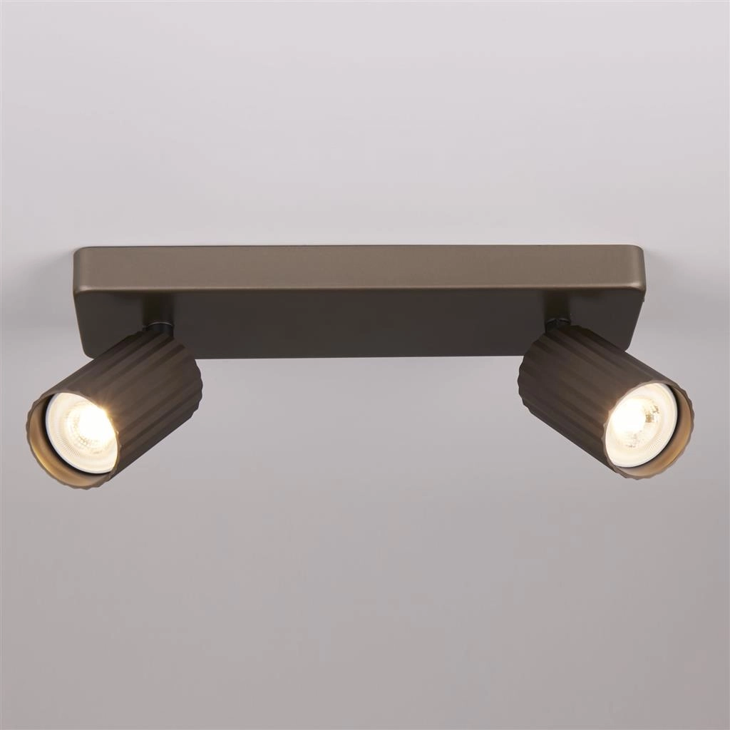 Spott Anna 2-flammige Bronze
