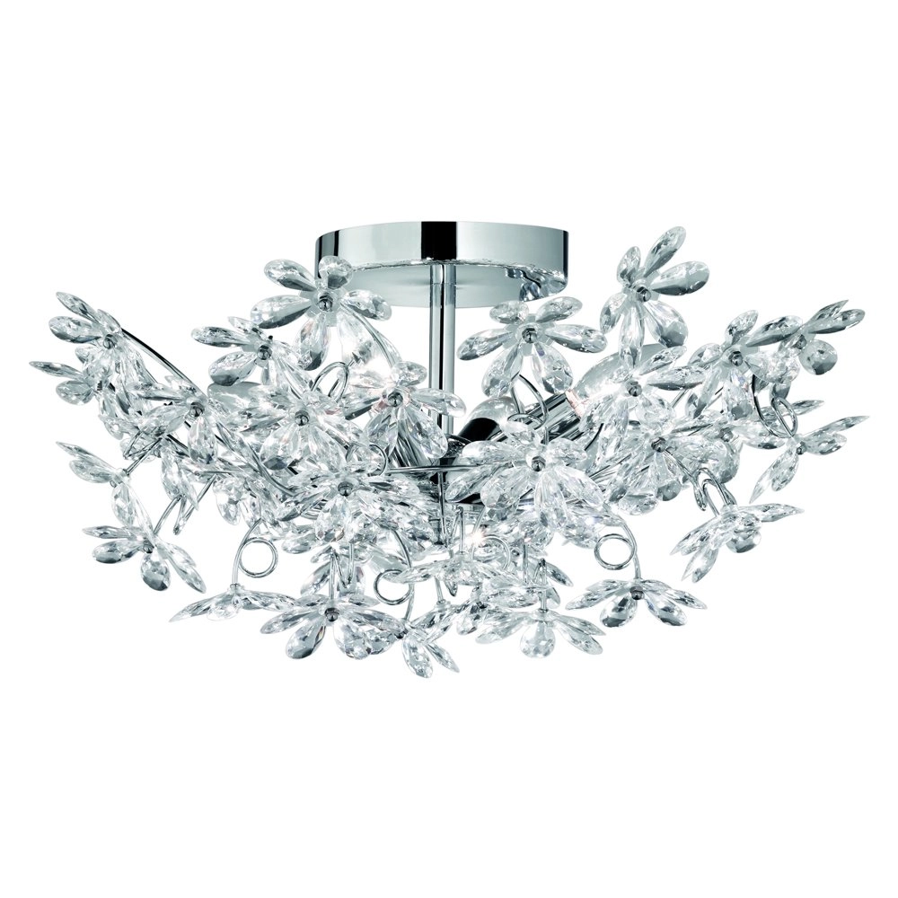 Moderne Wandleuchte Flower Trio 4017807233995