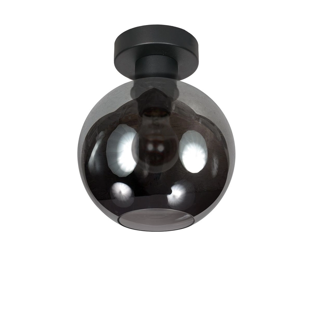 Deckenlampe Bloeba Kugel Rauchglas Ø 15cm
