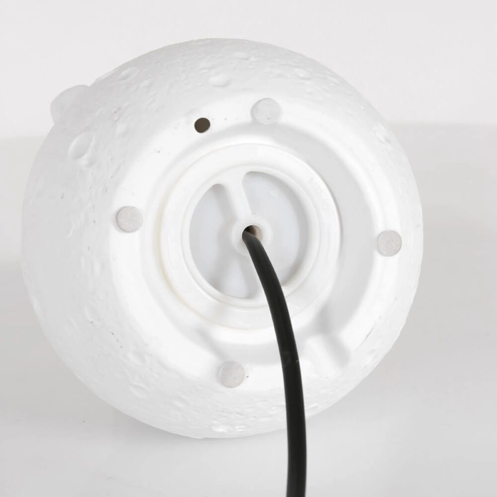 Weiße Tischlampe Jazz aus Gips Steinhauer 8712746146882