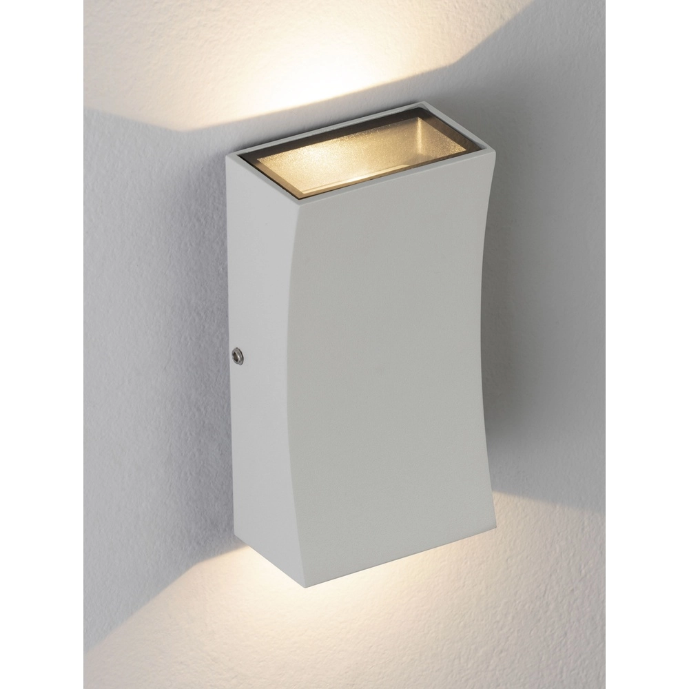 Wandstrahler Boxy Oben und unten weiß Lyora 5212017477101