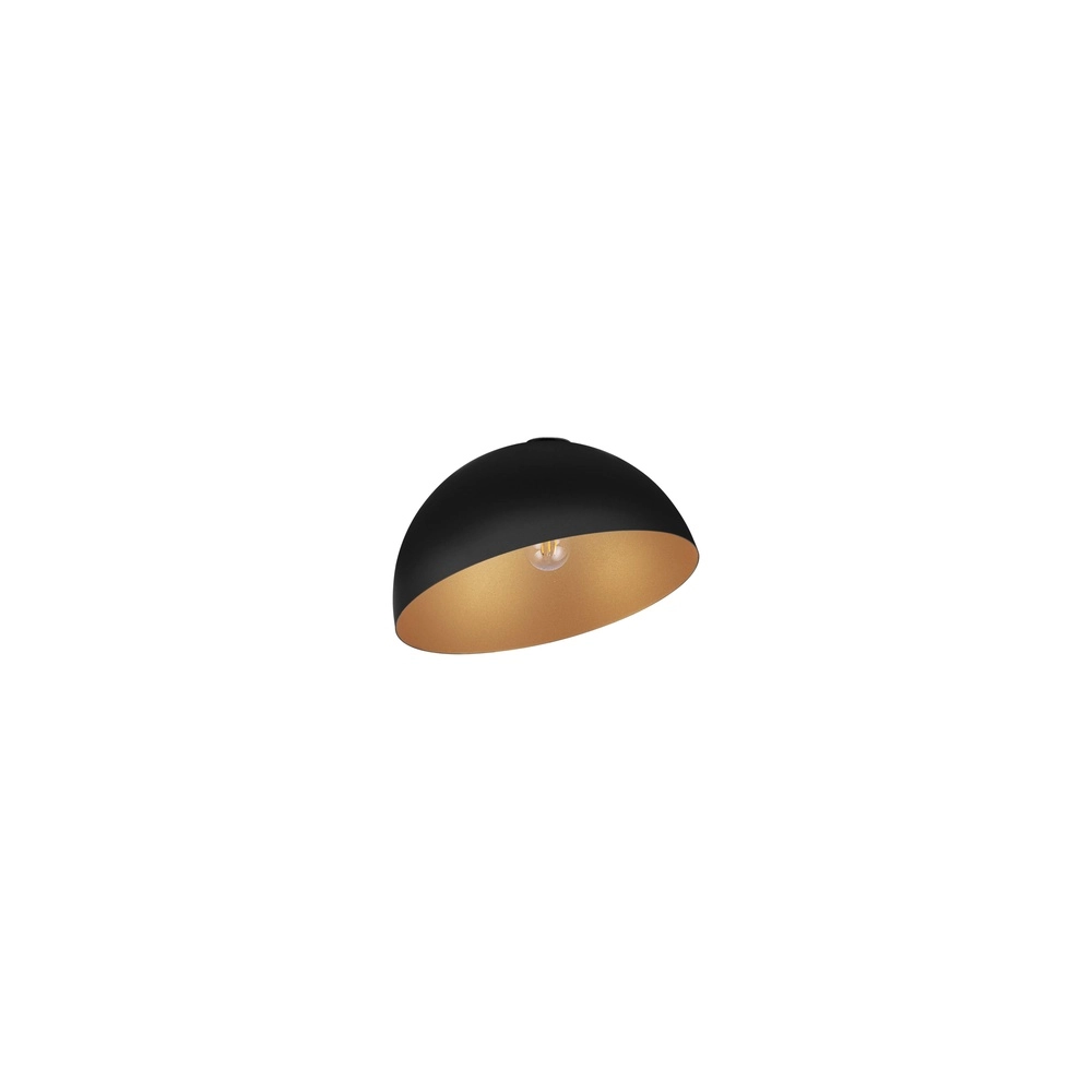 Deckenlampe Onia schwarz mit gold Ø 40cm Lyora 5212017458117