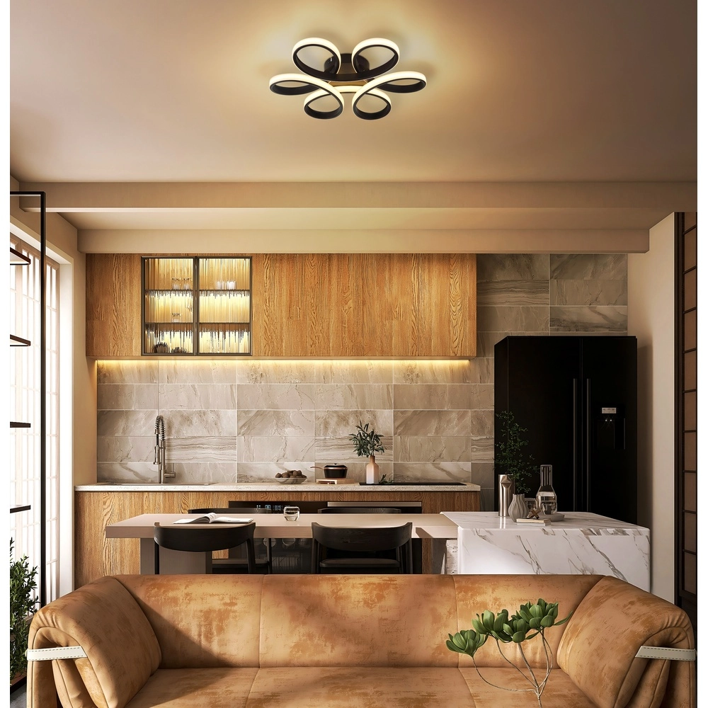 Design-Deckenlampe Orbita Schwarz Globo 9007371593309