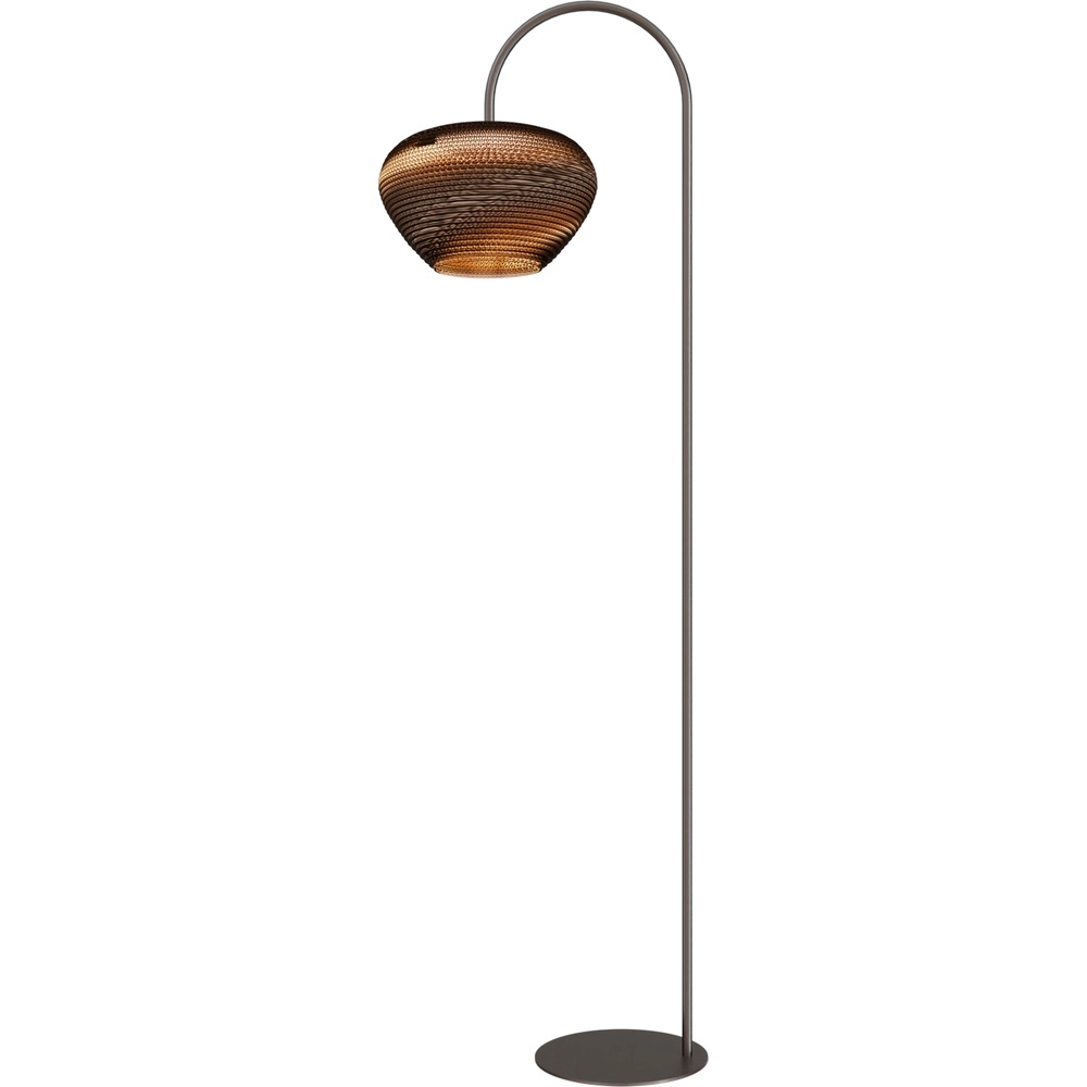 Lichtbogenlampe Think Paper Cartone Mit Kakaobasis