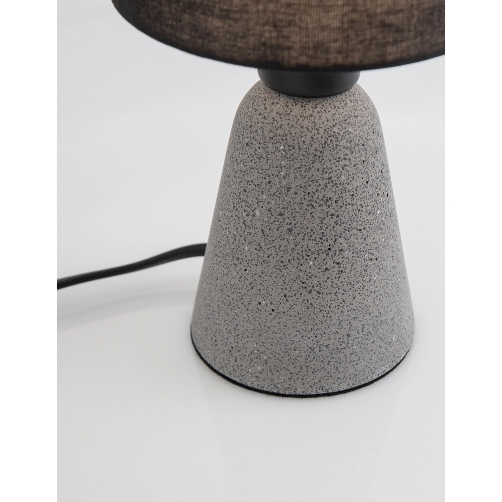 Tischlampe Zero weiß mit weißer Kapuze Lyora 5212017427816