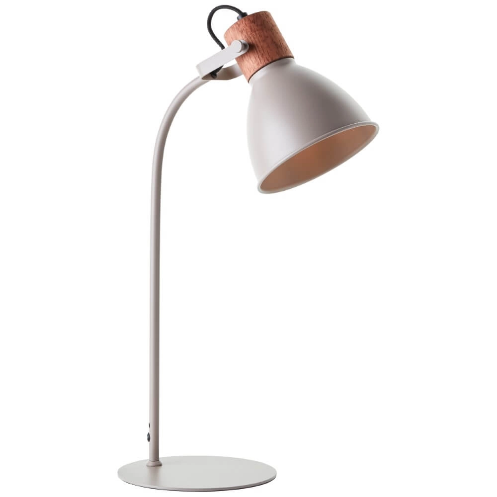 Tischlampe Erena Taupe Brilliant 4004353412974