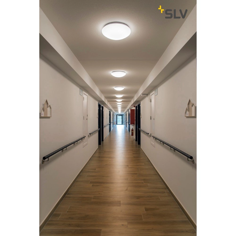 Deckenleuchte Lipsy 35 cm – 3000–4000 K weiß SLV 4024163222396