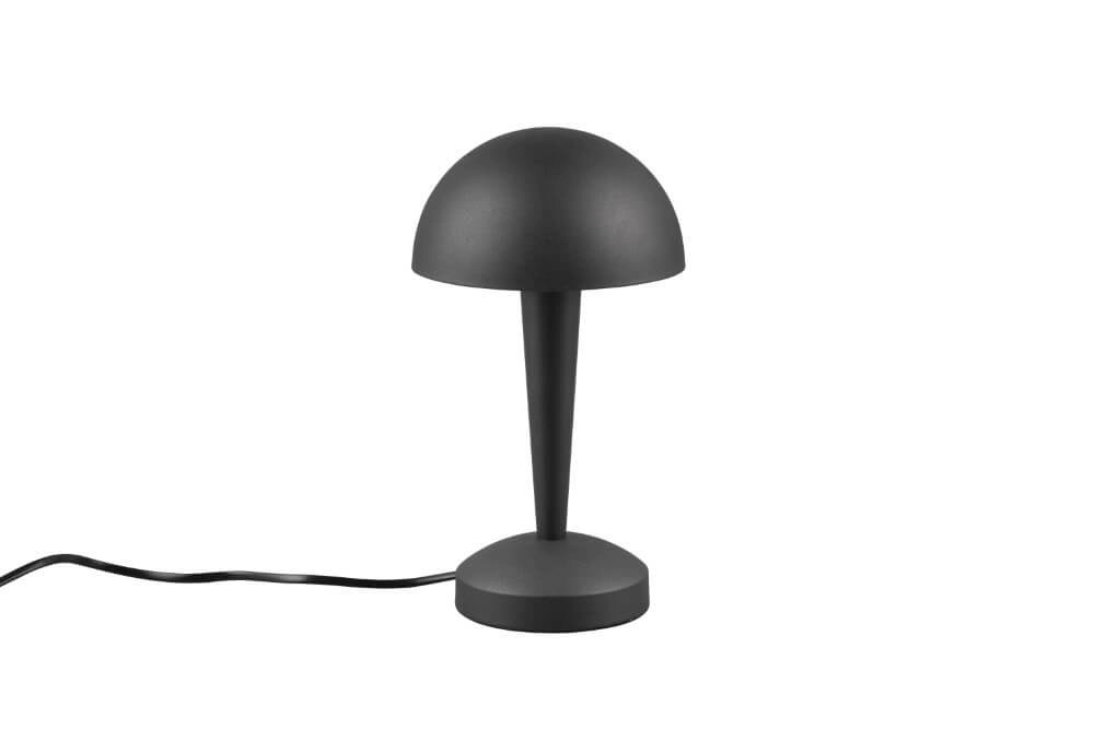 Schwarzgoldene Tischlampe Canaria Design Trio 4017807574937