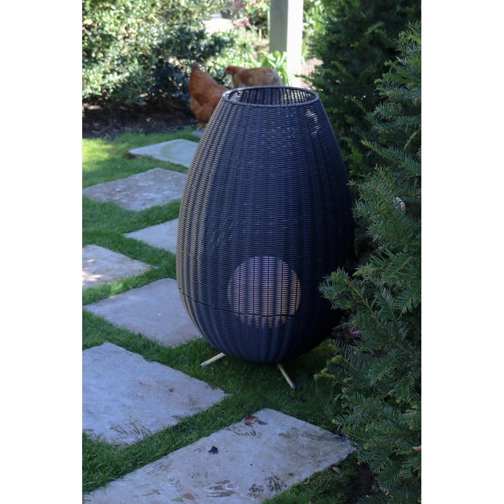 Wiederaufladbare Tischlampe Colin Ip44 Schwarz Lucide 5411212031860