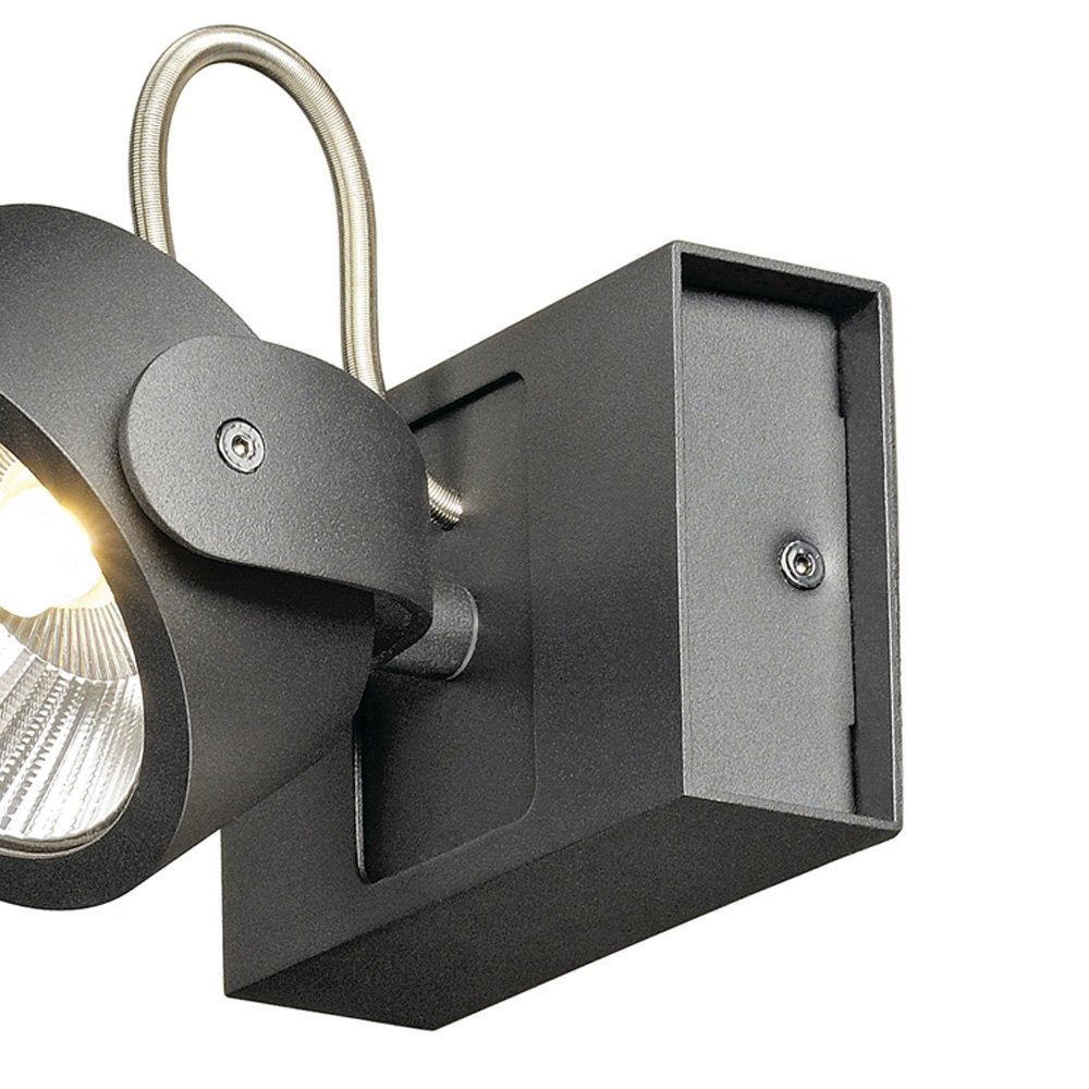 LED-Strahler Kalu Led 13 cm - 17W - 3000k schwarz SLV 4024163177450