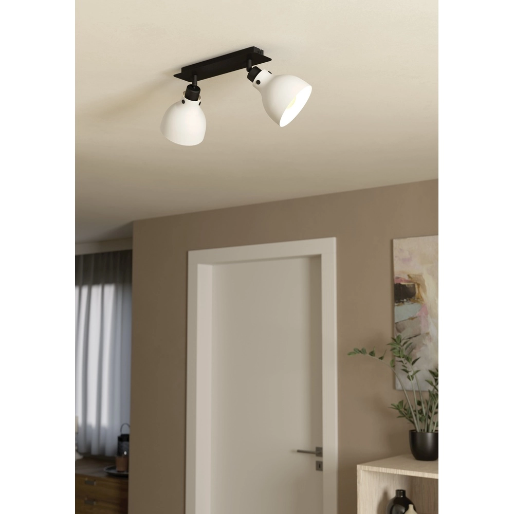Graue Deckenlampe Matlock 2x E27 – Design Eglo 9002759438289