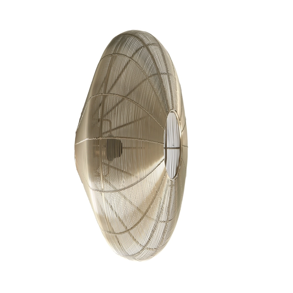 Metalldeckenlampe Bahoto Ø 51cm – hellgolden Light & Living 8717807706074