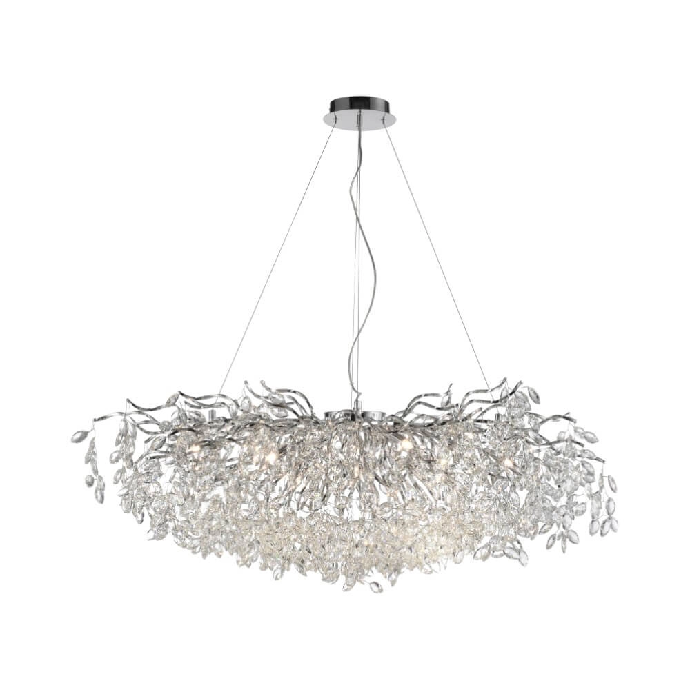 Kronleuchter Ricicle 120 cm Chrom Paul Neuhaus 4012248382080